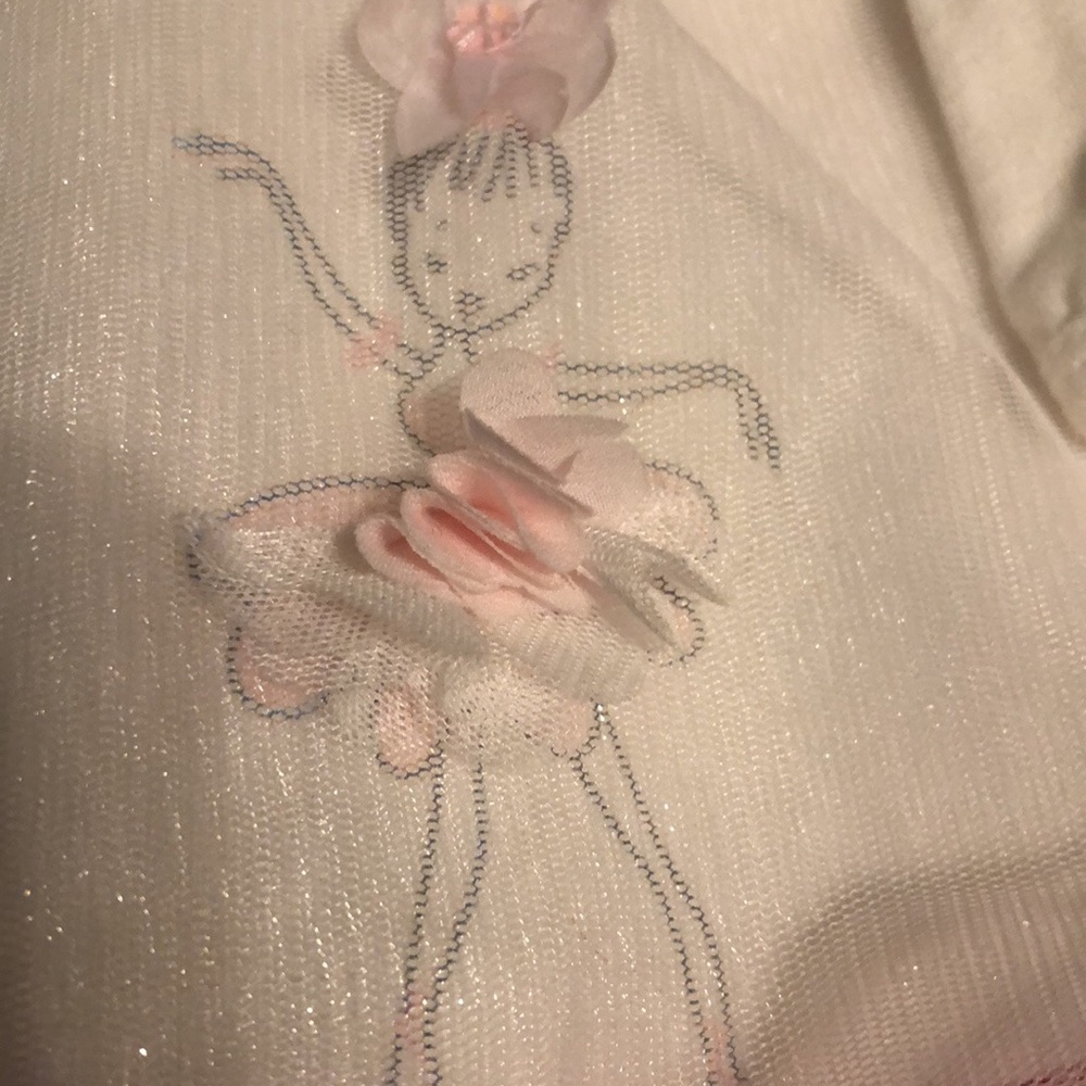 Baby Biscotti size 24 month girls dress. Brand new with ballerina dolls on front